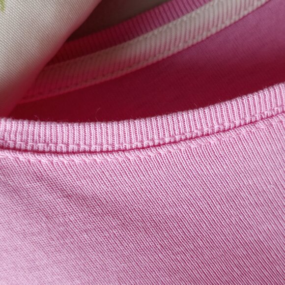 'Talbots' The Talbots Tee Long Sleeve Solid Pink Size LP EUC - Picture 6 of 9